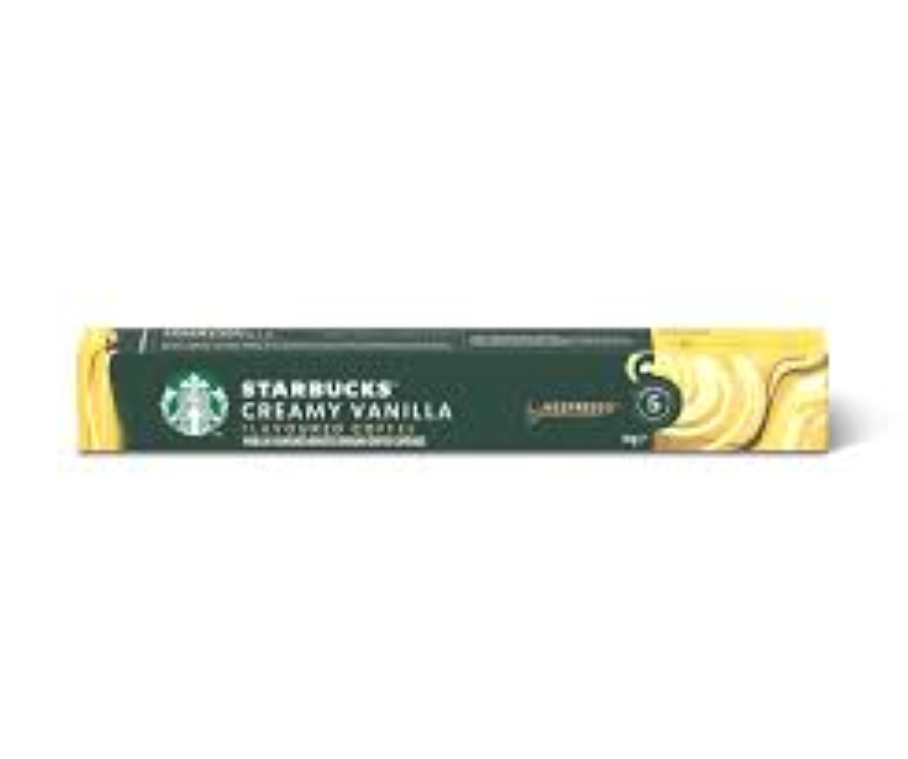 STARBUCKS CREAMY VANILLA PODS 51G
